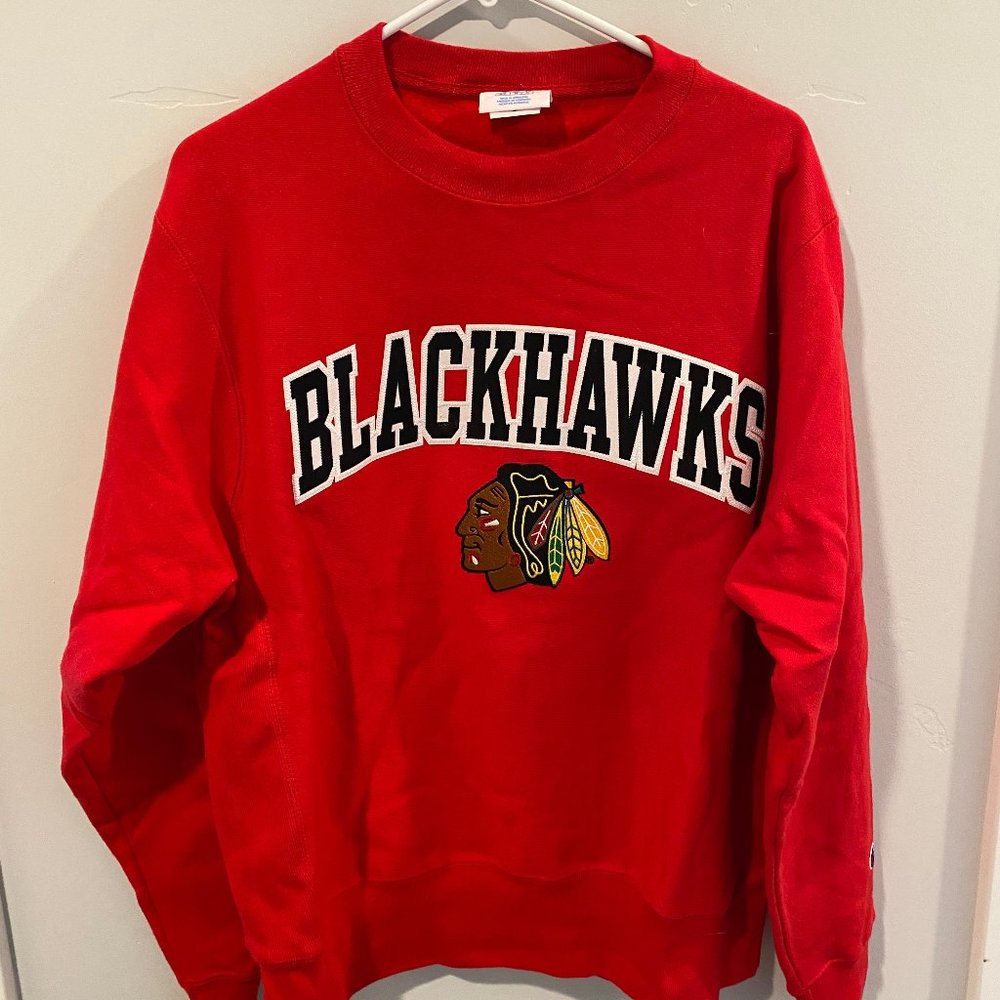 Champion Blackhawks Crewneck Sweatshirt